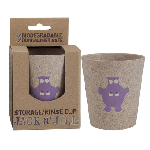 Jack N' Jill Storage/Rinse Cup - Hippo