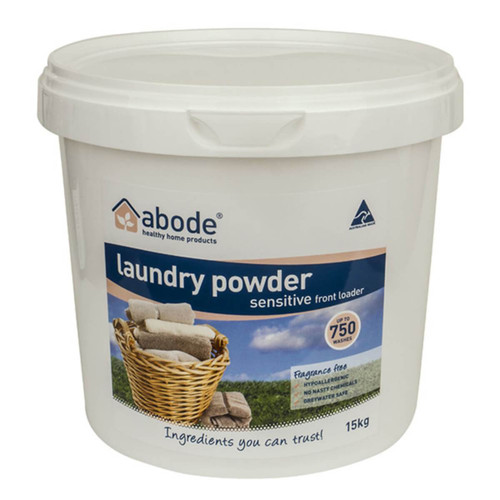 Abode Laundry Powder (Front & Top Loader) Zero 4kg