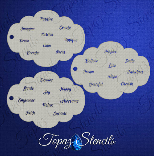 Inspirational Words - Set of 3