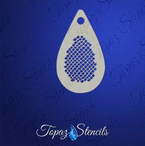 Tiny Organic Mermaid Scales Texture