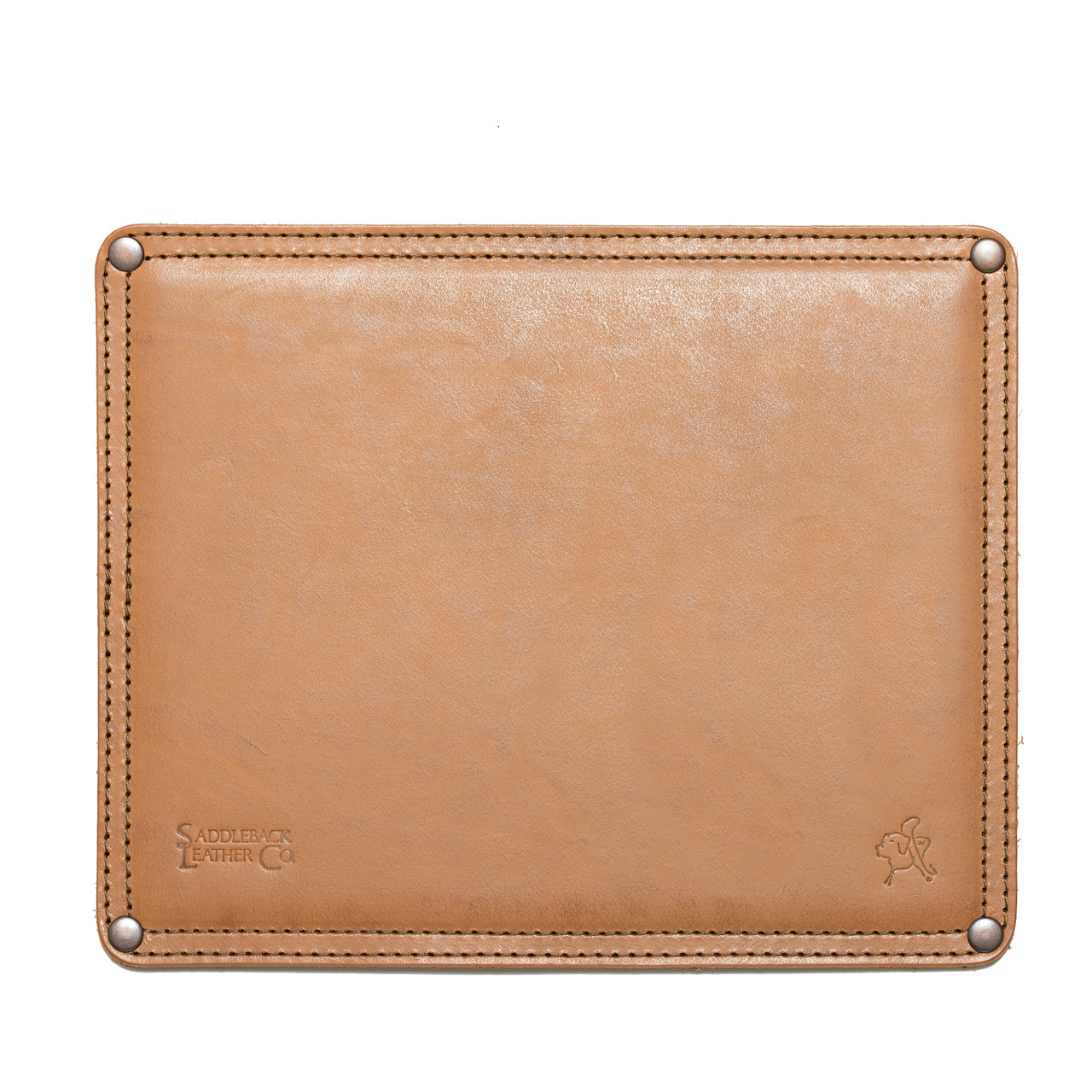 Leather Desk Pad Real Genuine Full Grain Blotter Saddleback Leather