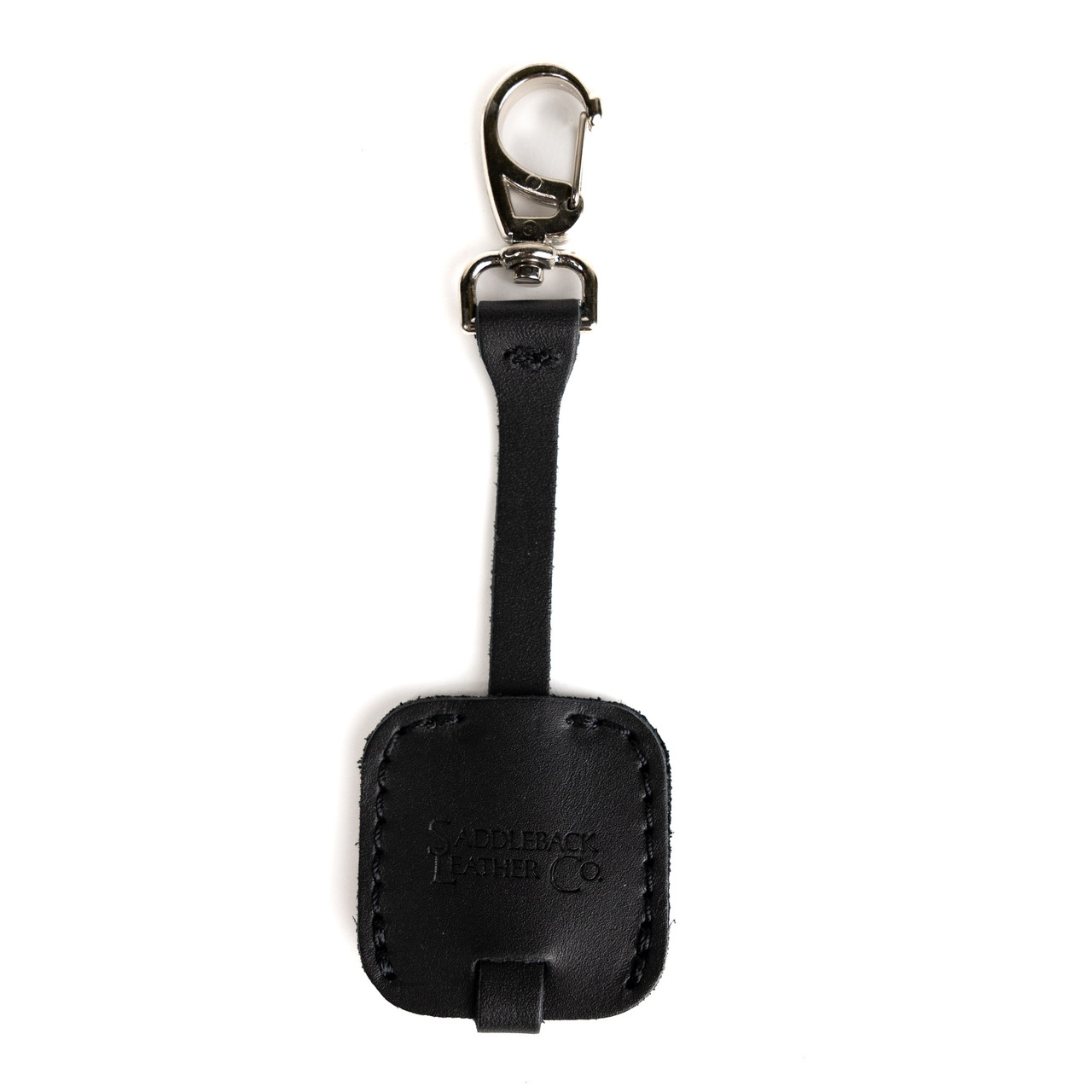 Leather AirTag Keychain Clip Super Cool