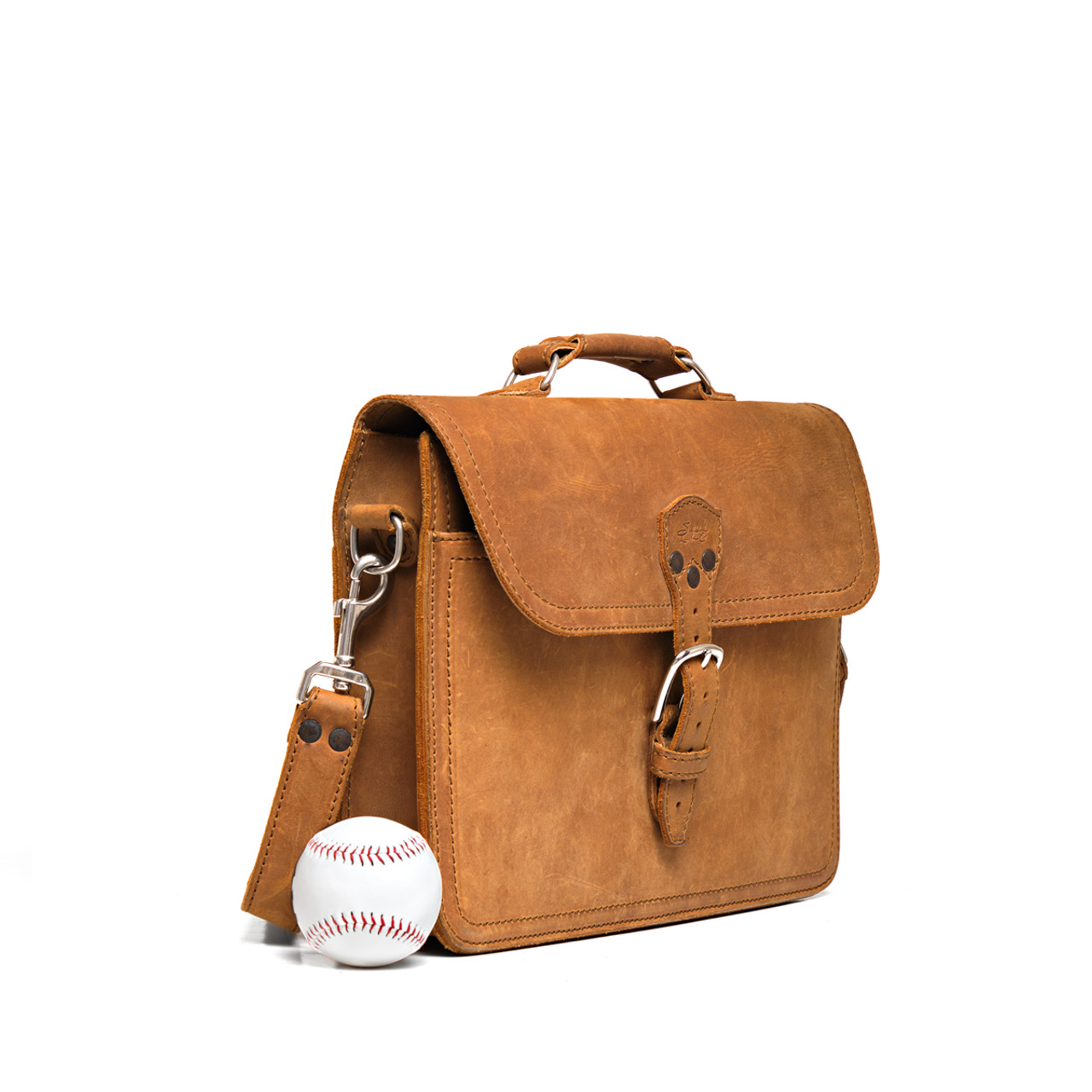 Fourteener Thin Leather Briefcase