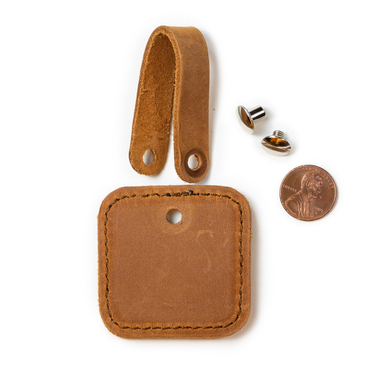 Leather Bag ID Tag Let us monogram your name or logo Saddleback Leather