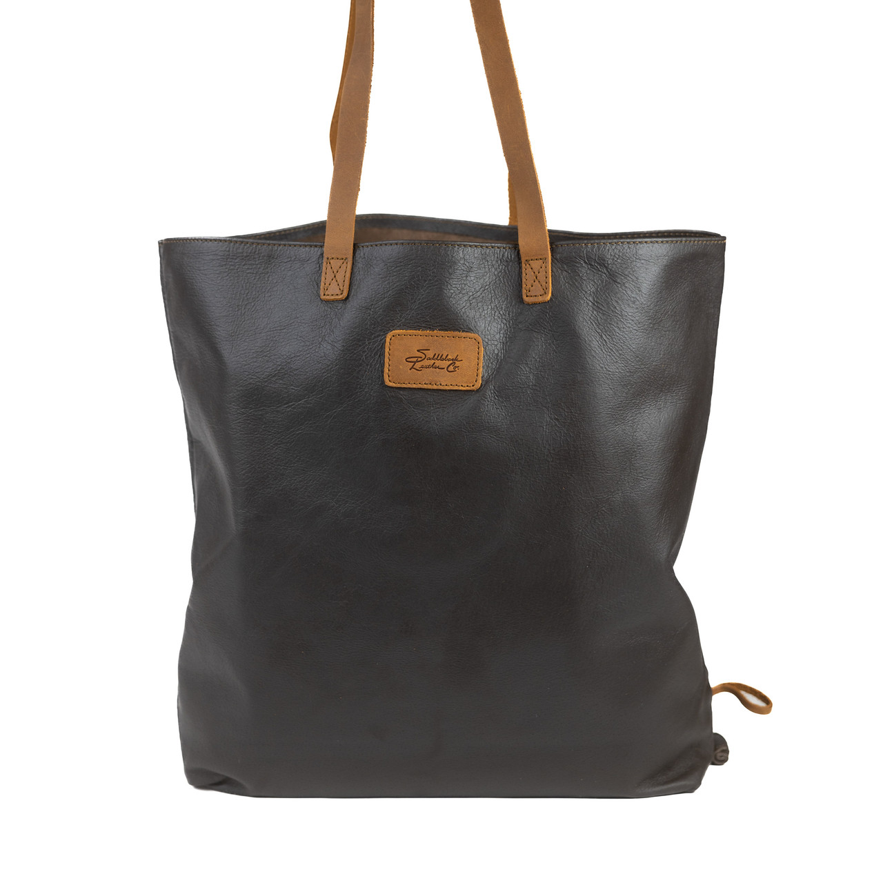 Foldable Leather Tote Hogsback Saddleback Leather