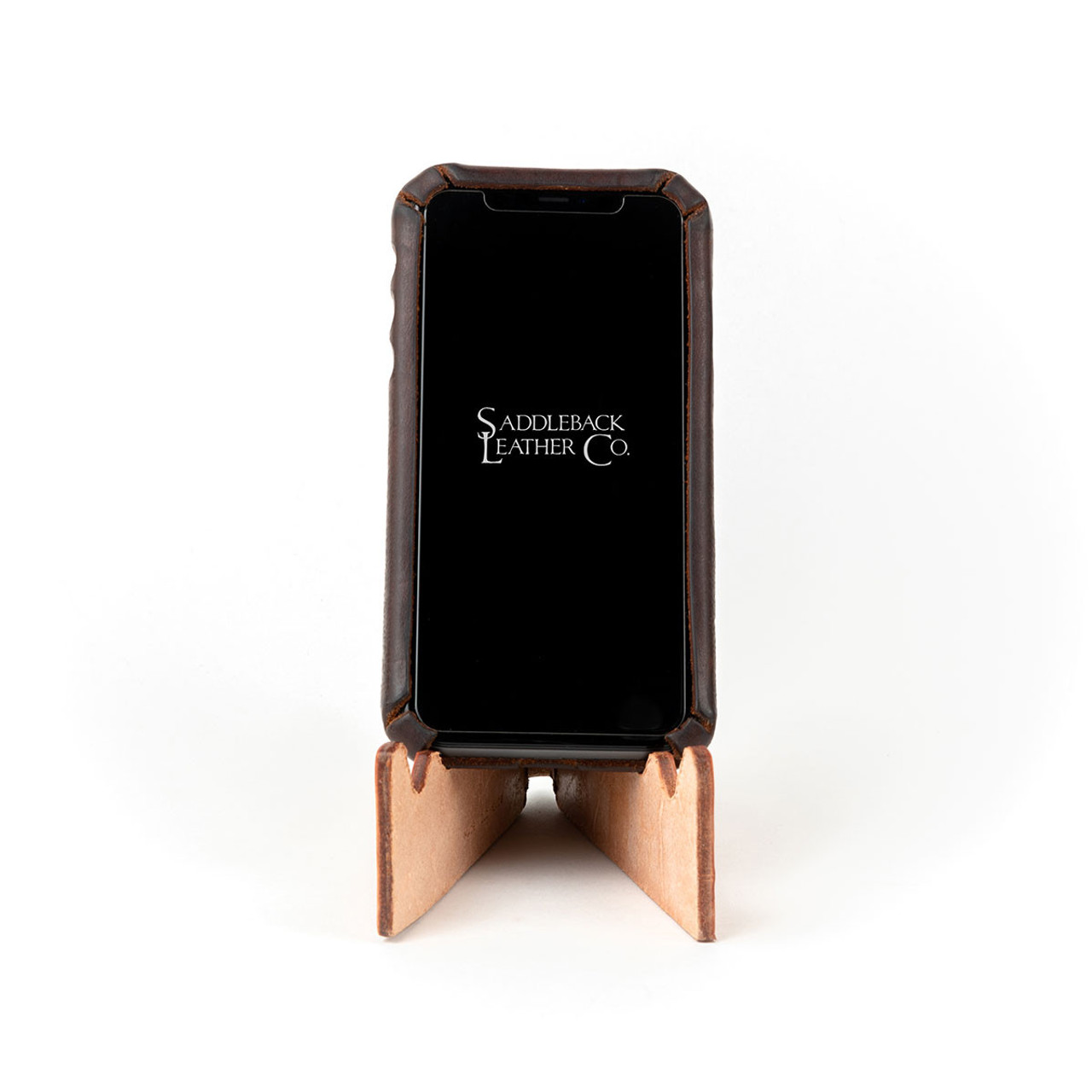 Leather Phone Stand, iPad Video Call Recipe Book