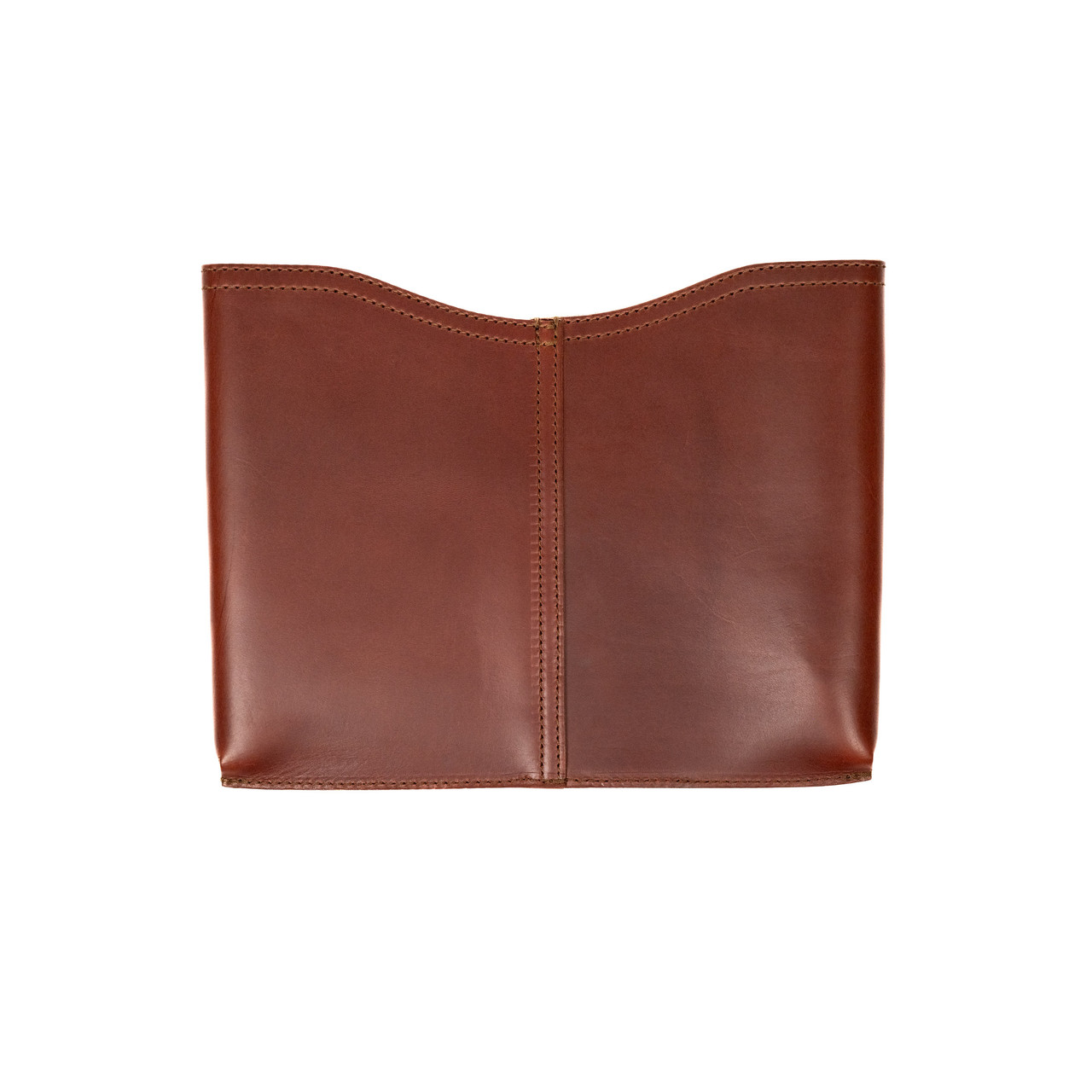 WerKens Genuine Leather 13.3-14 Inch Laptop Sleeve- Brown