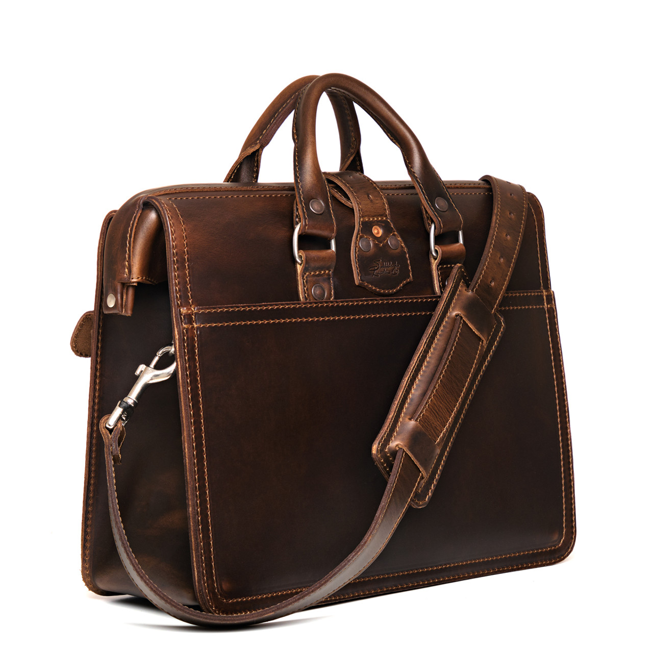 Saddleback Flight Bag レザーブリーフケース ブラック Saddleback Leather Flight Bag Review | It'll Outlive You