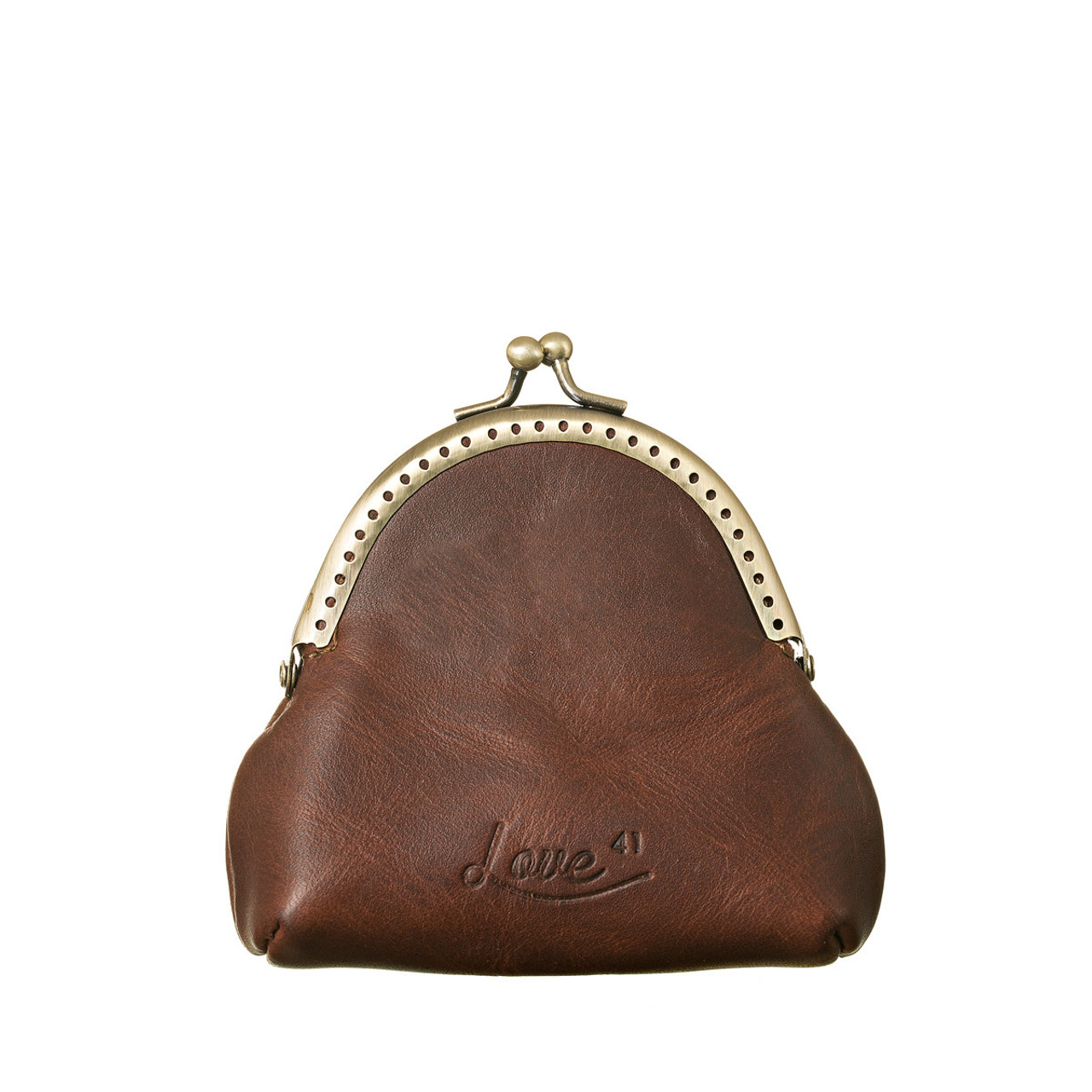 Luna Purse - Black Soft Grain Leather