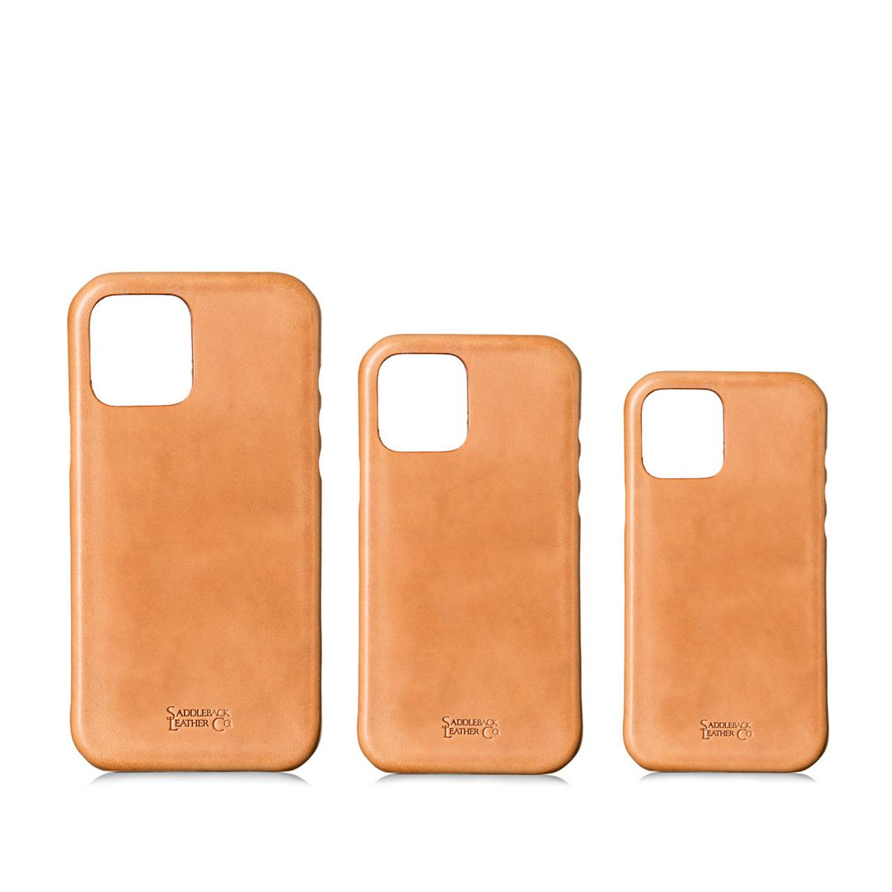 Leather iPhone Case, No Plastic Solid Leather 12 Pro and Max