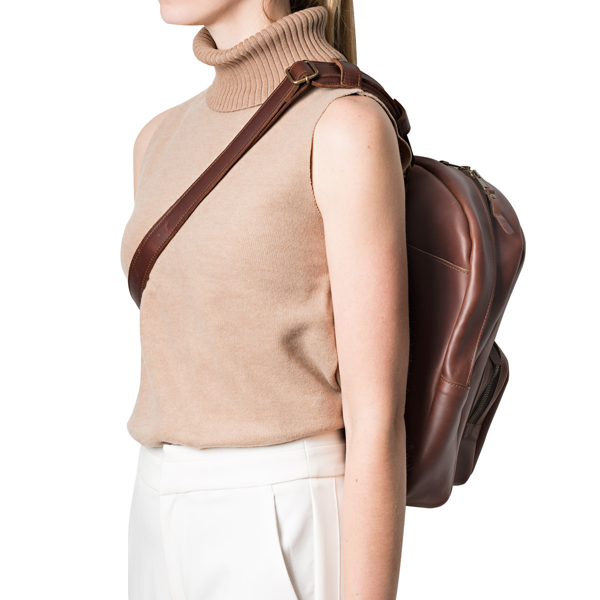 front sling backpack