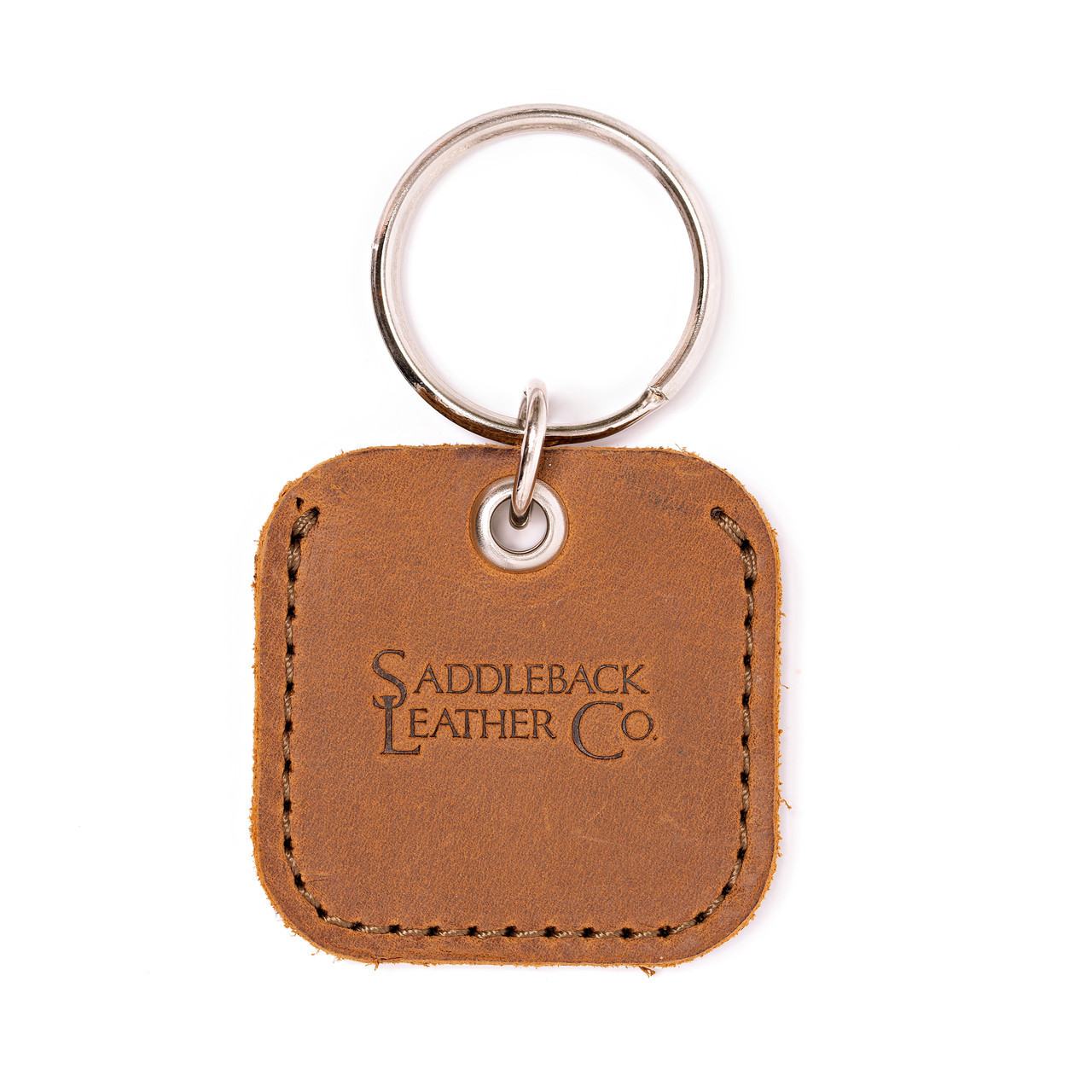 Leather AirTag Keychain Clip - Super Cool