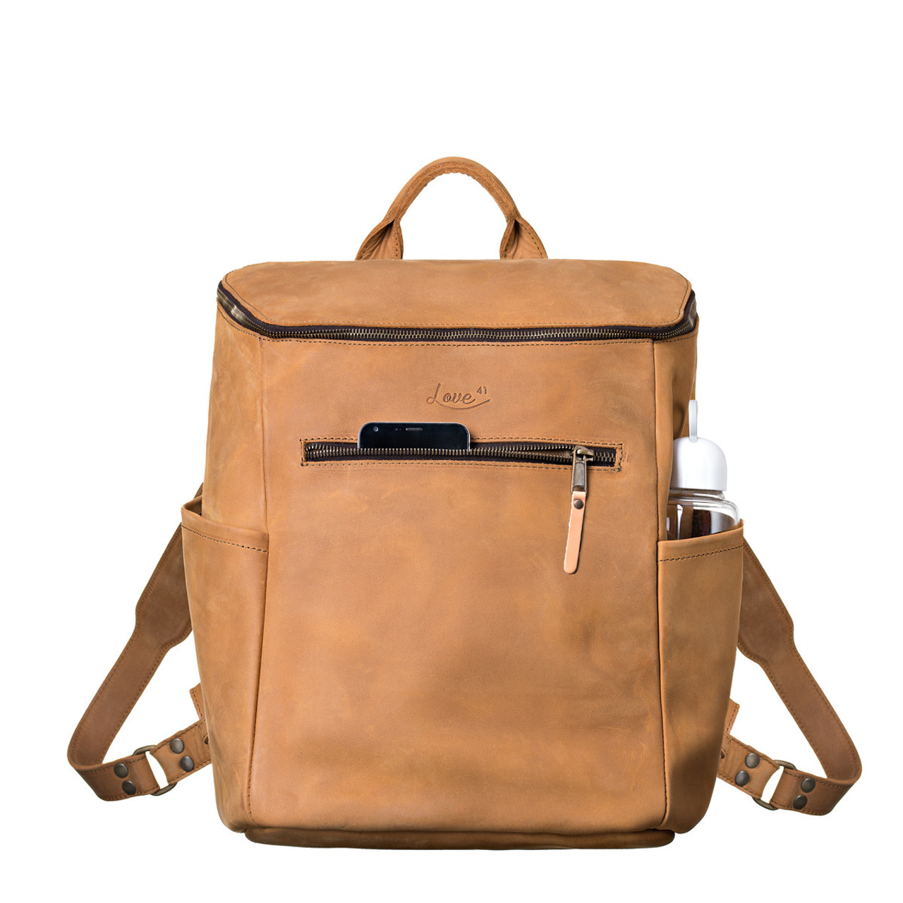 All in One Leather Backpack Now with Detachable Straps