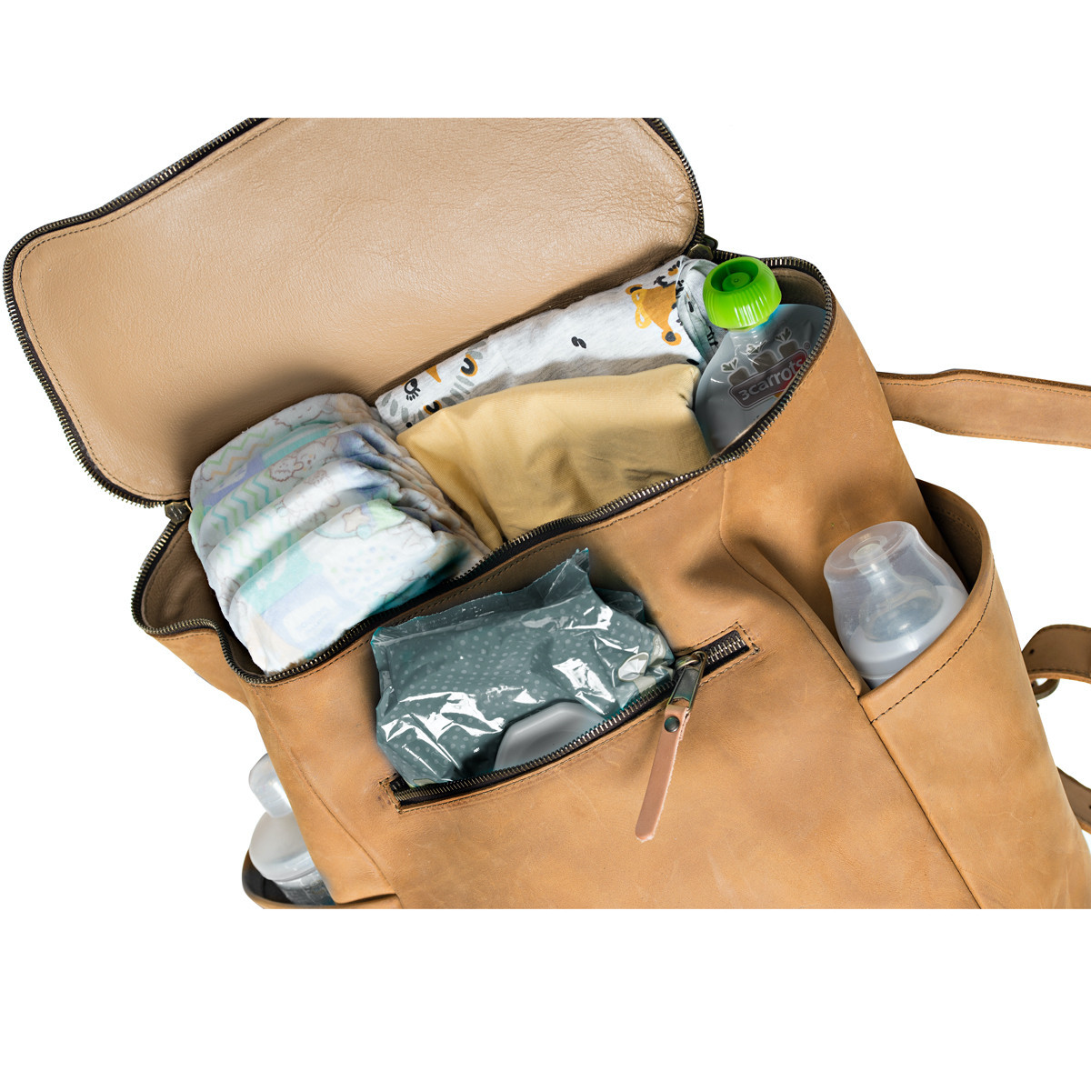 backpack with light inside