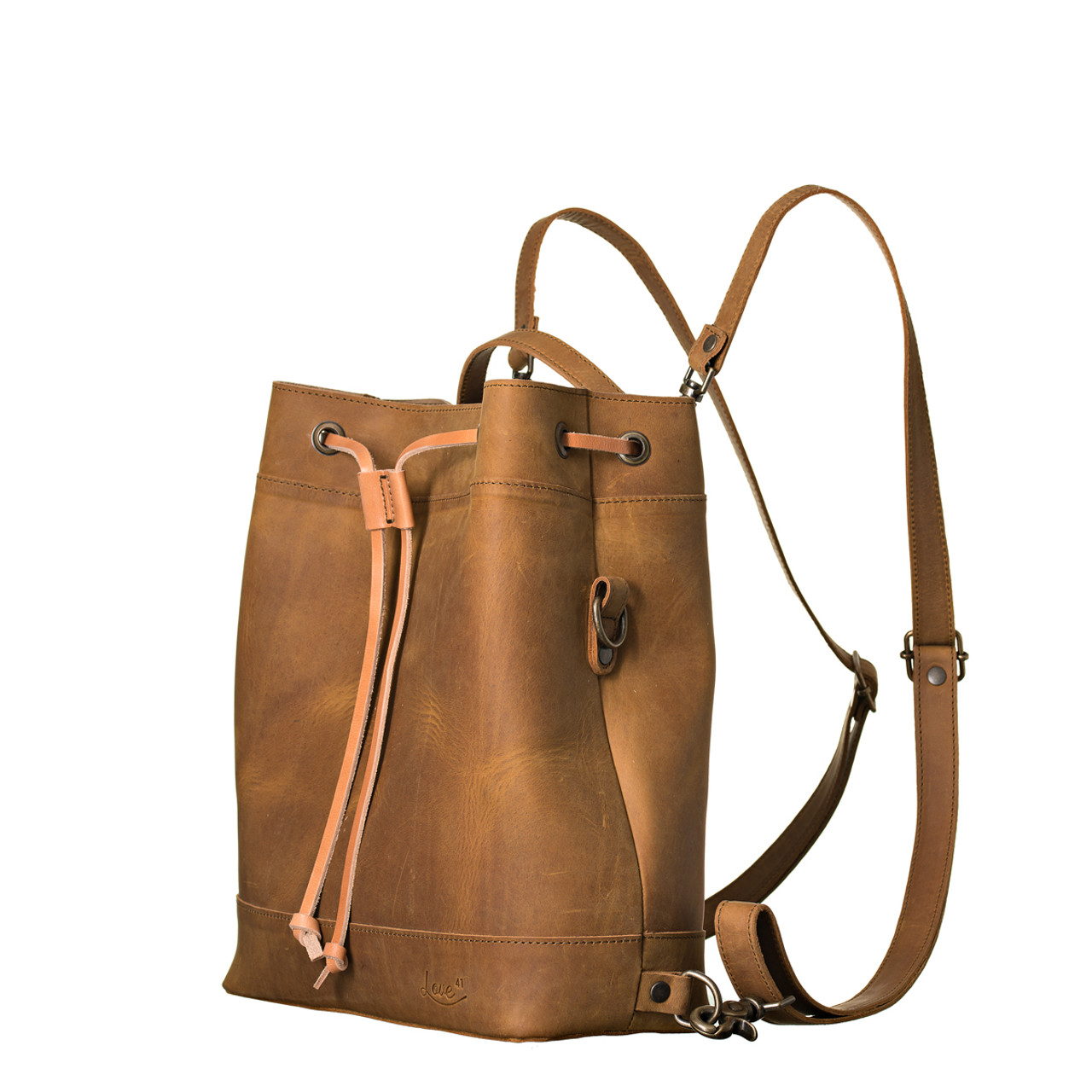Hermès Polochon Mimile Drawstring Bucket Bag Backpack