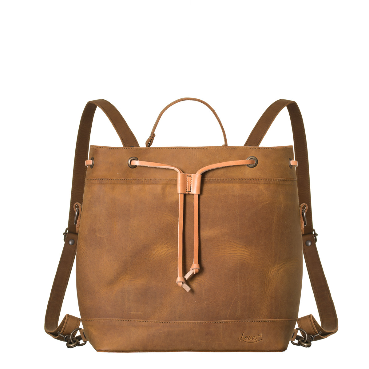 saddleback leather bucket backpack