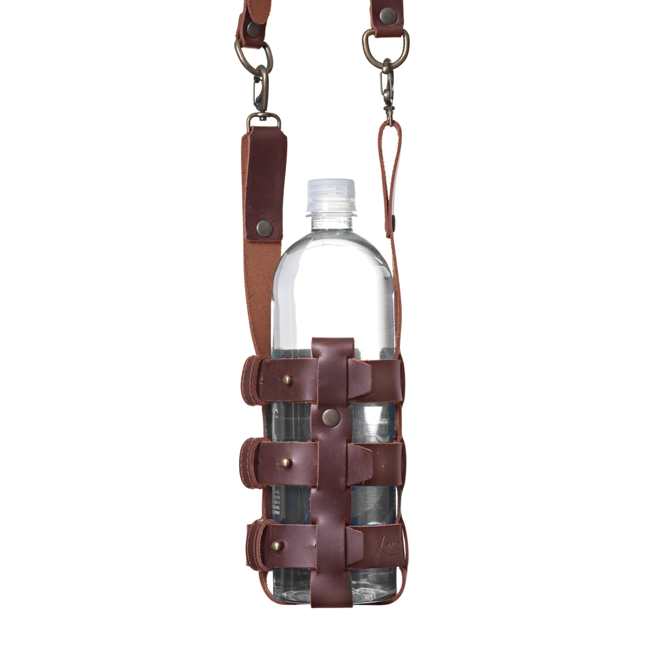 Leather Water Bottle Holder