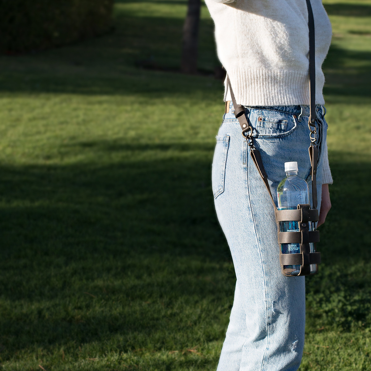 Leather Chest Harness / Water Bottle Holder Mexico agrohort.ipb.ac.id