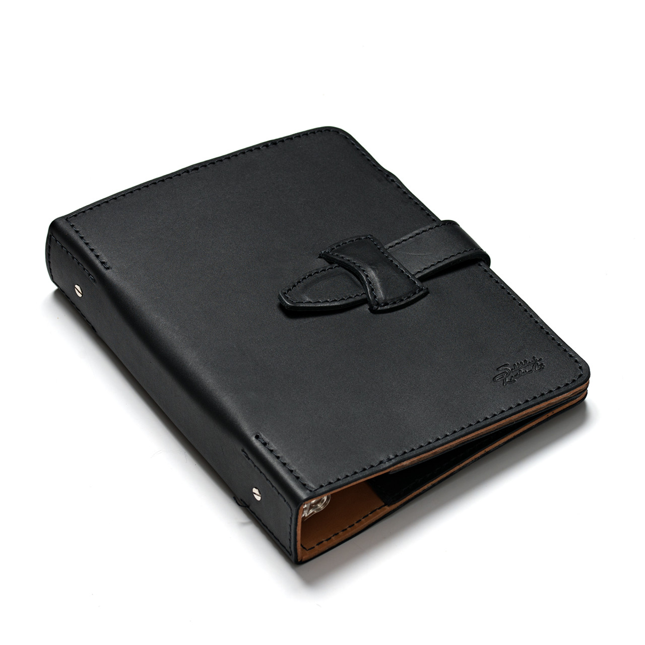 Leather 7 Ring Binder  A Ringed Binder Made From Full Grain