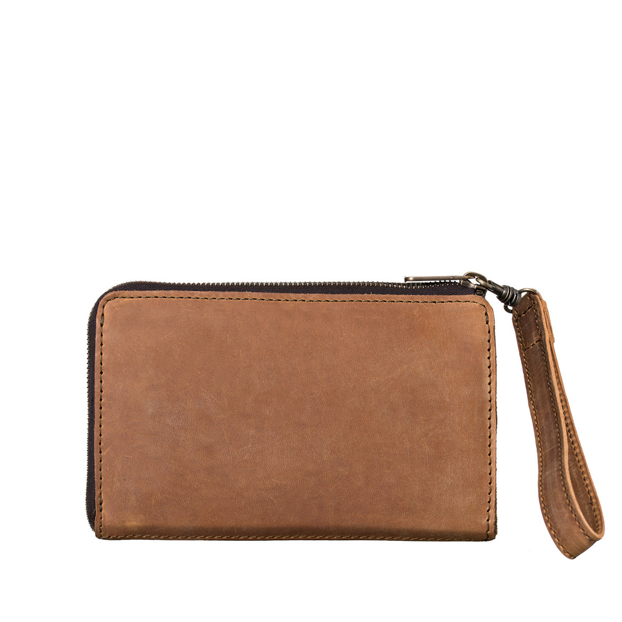 Medium Wristlet Leather Wallet