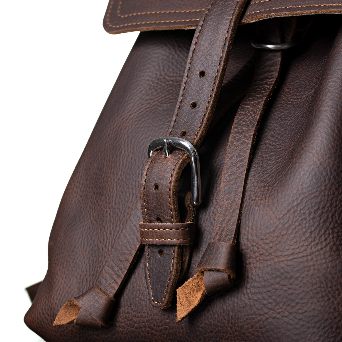 12" Drawstring Backpack Dark Coffee 12" Drawstring Backpack Dark Coffee