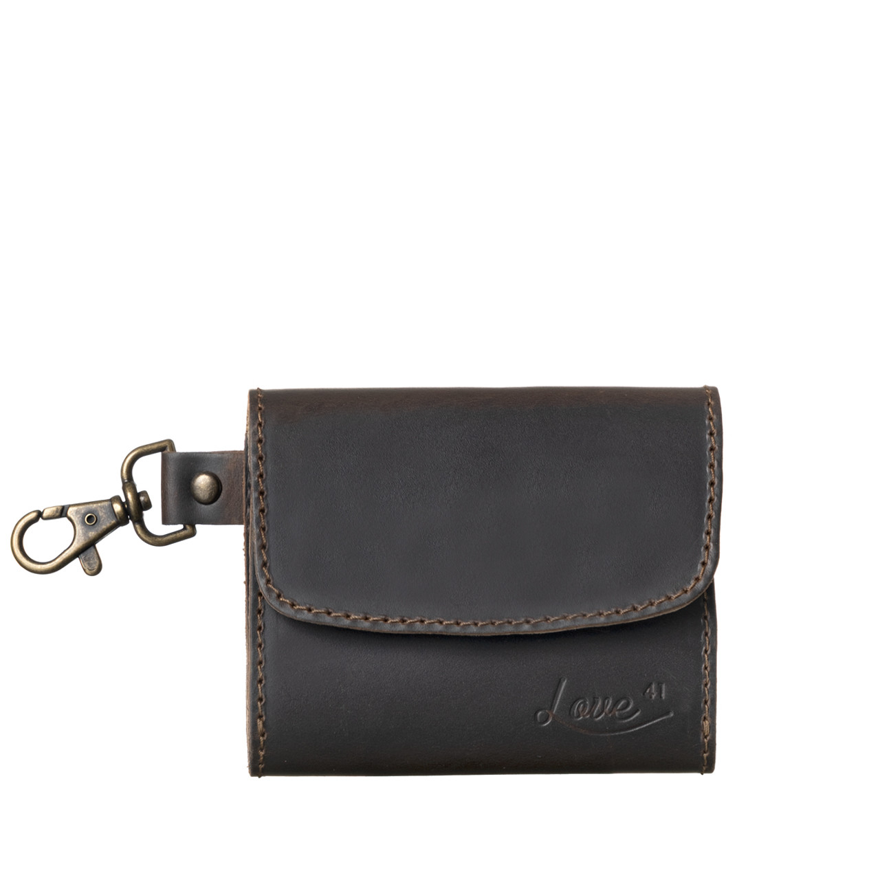 Leather Keychain Wallet