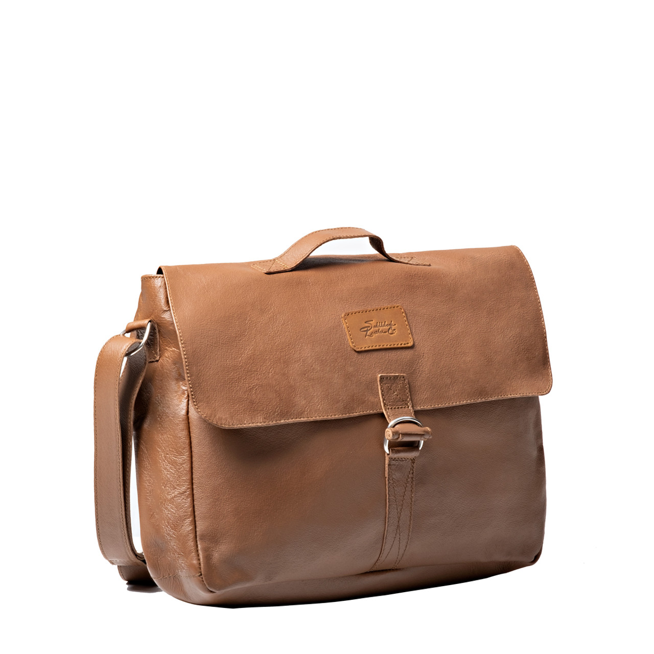 Lightweight leather laptop bag Clearance