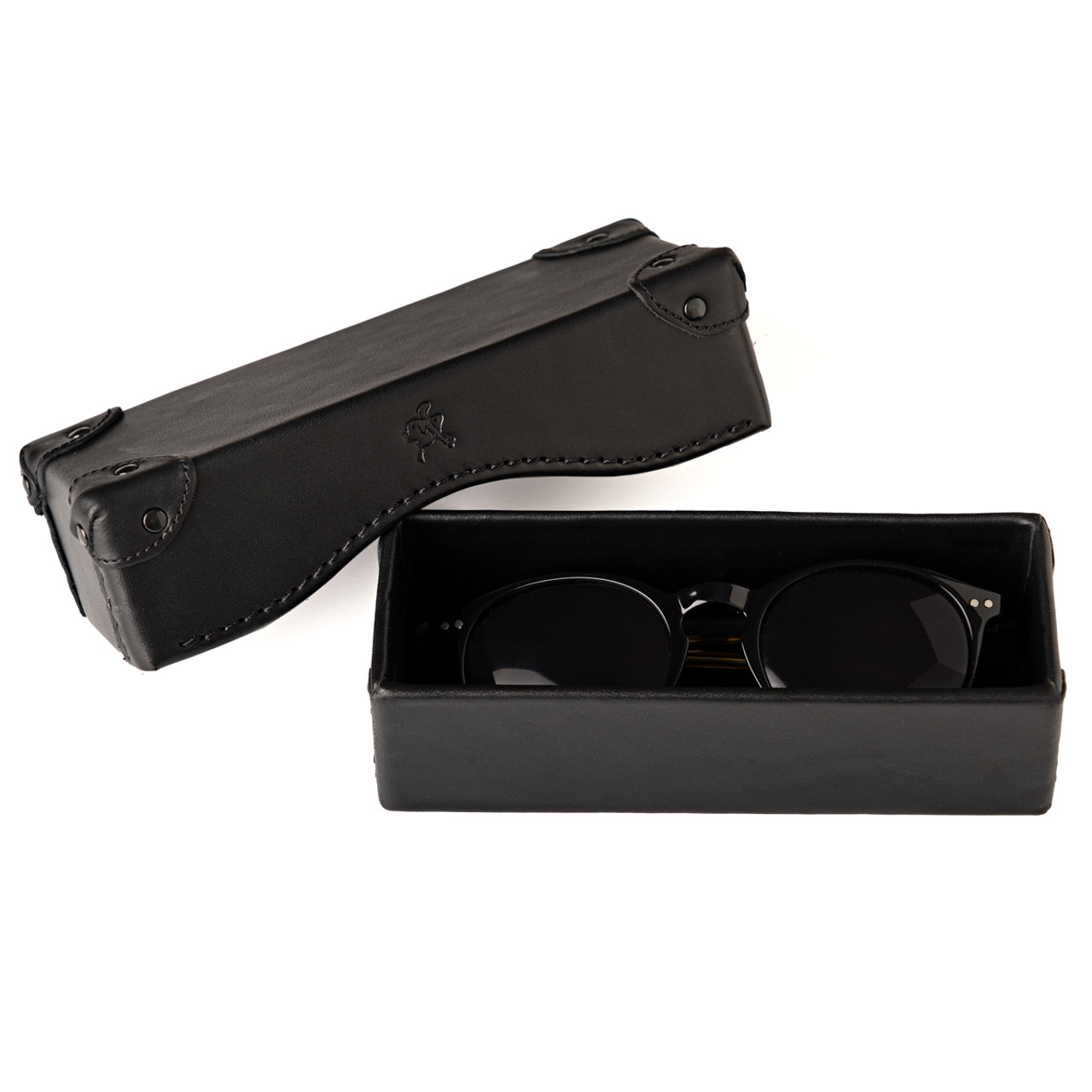 Eye Glasses Case Box Portable Clear Transparent Shell Sunglasses Hard  Protector | eBay