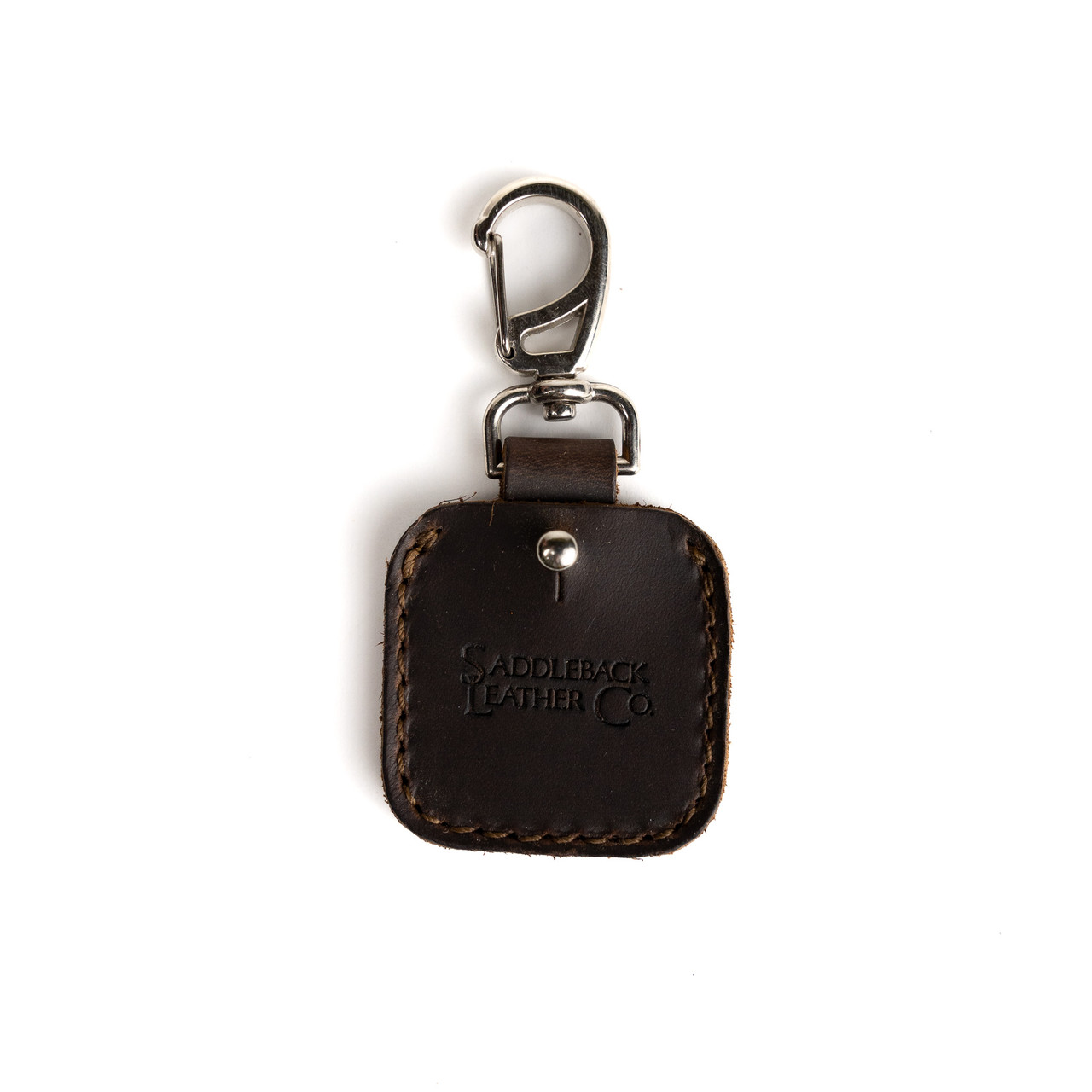 Leather AirTag Keychain Clip - Super Cool