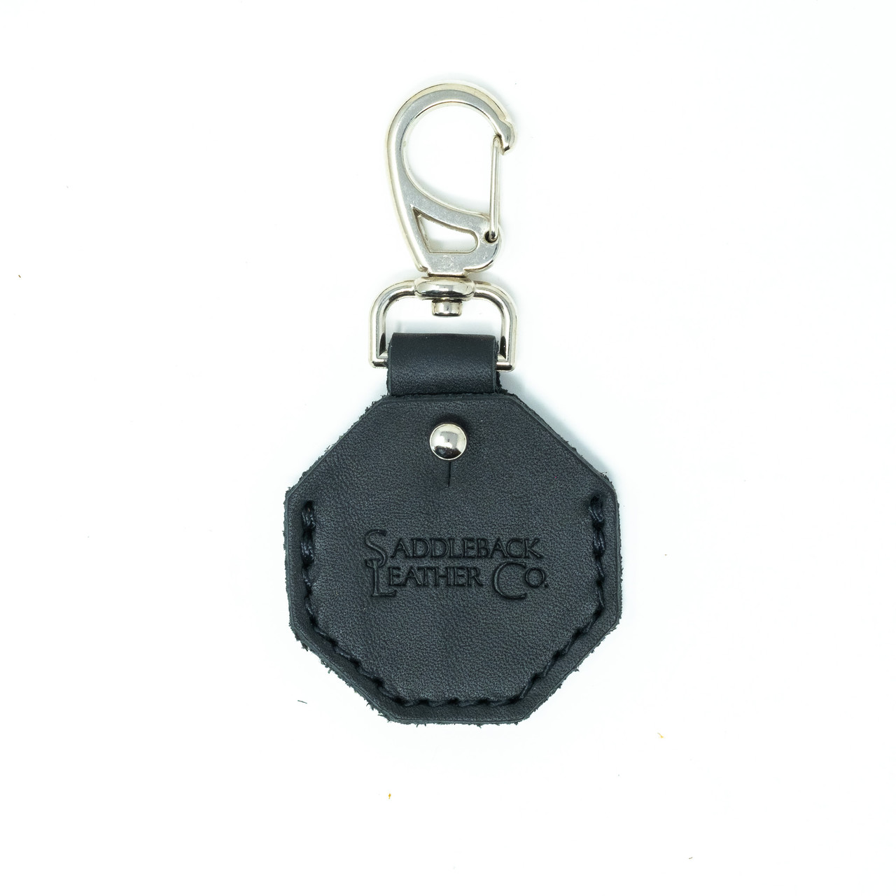 Leather AirTag Keychain Clip - Super Cool