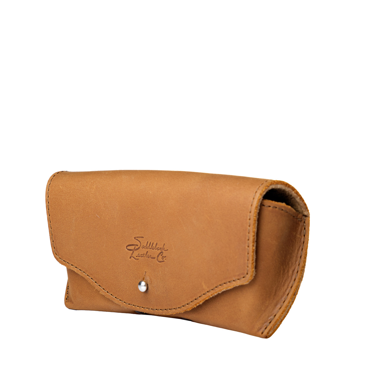 Soft Leather Eyeglass Case 