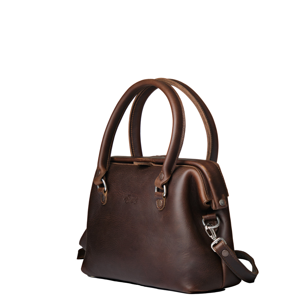 LODIS Texas Leather Evelyn Shoulder Bag - QVC.com