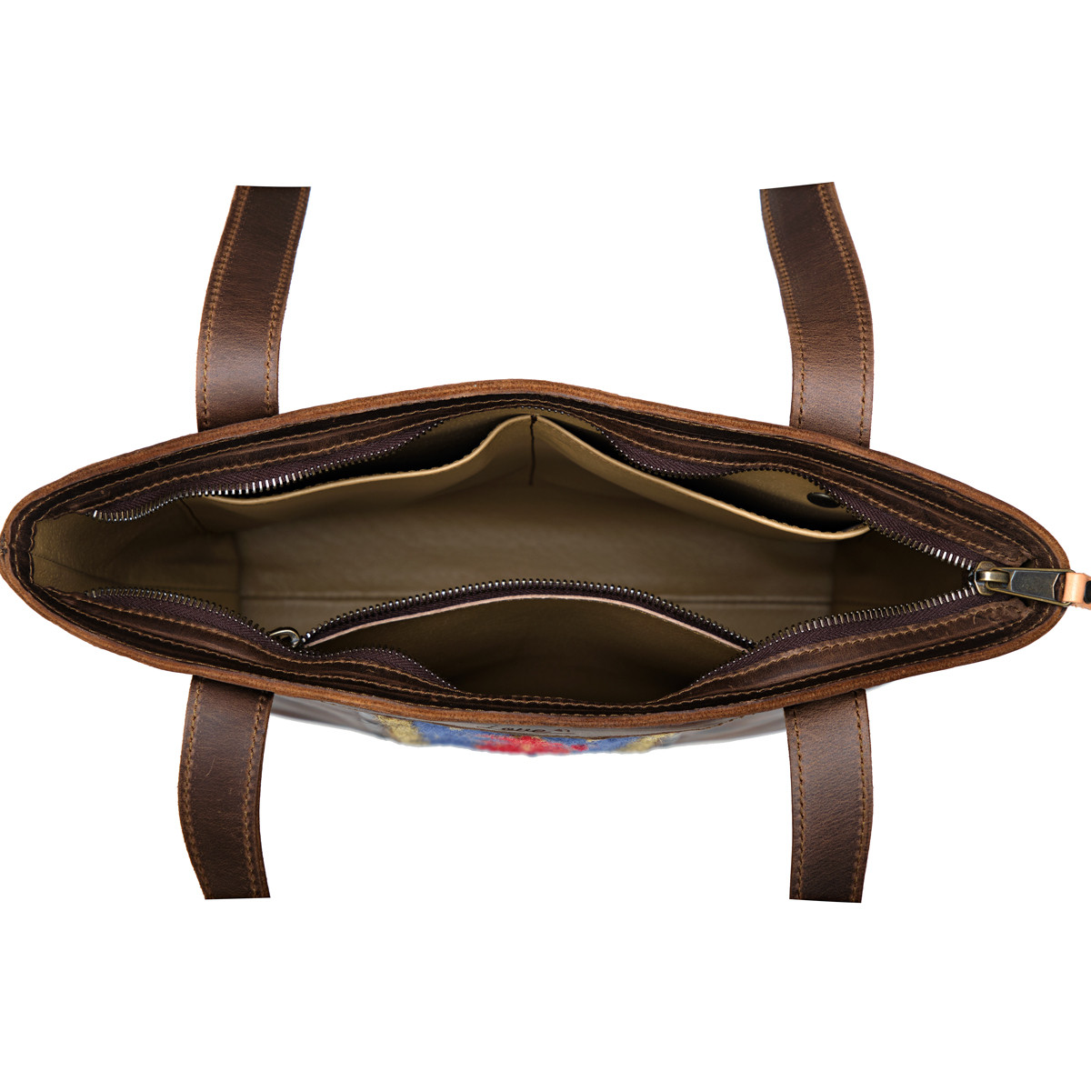 Lanita Leather Zip Tote