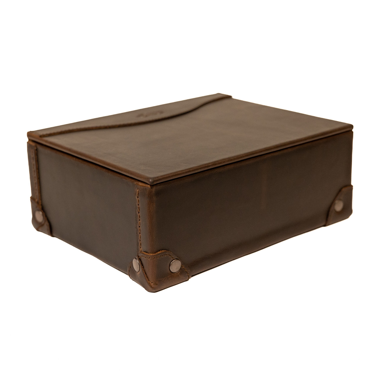 Leather Desk Box | 20th Anniversary | Saddleback Leather