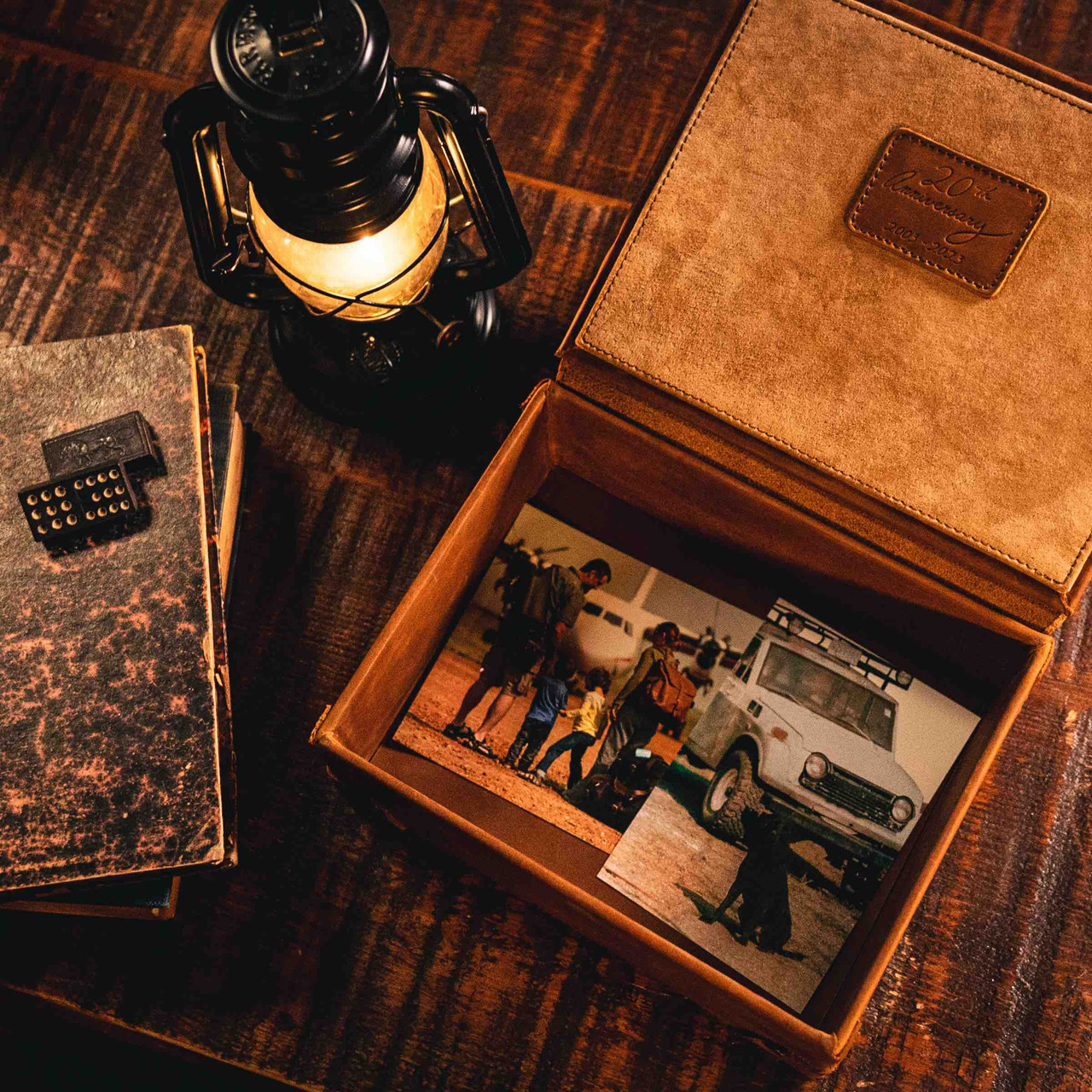 Leather Desk Box | 20th Anniversary | Saddleback Leather