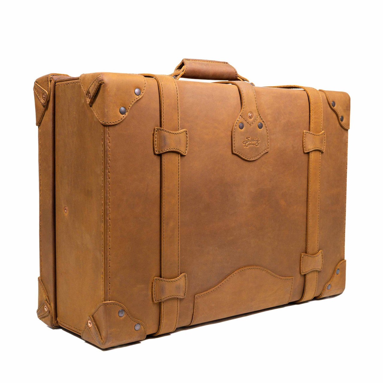 Grandfather Medium Suitcase - Thumbnail 4