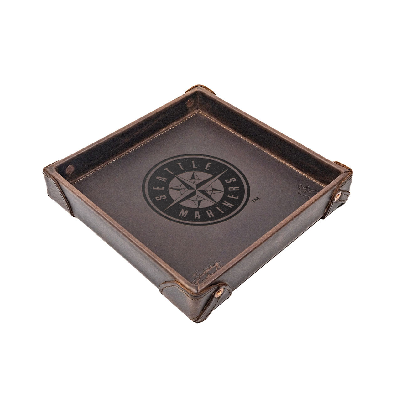 Leather Valet Tray - Seattle Mariners - Thumbnail 2
