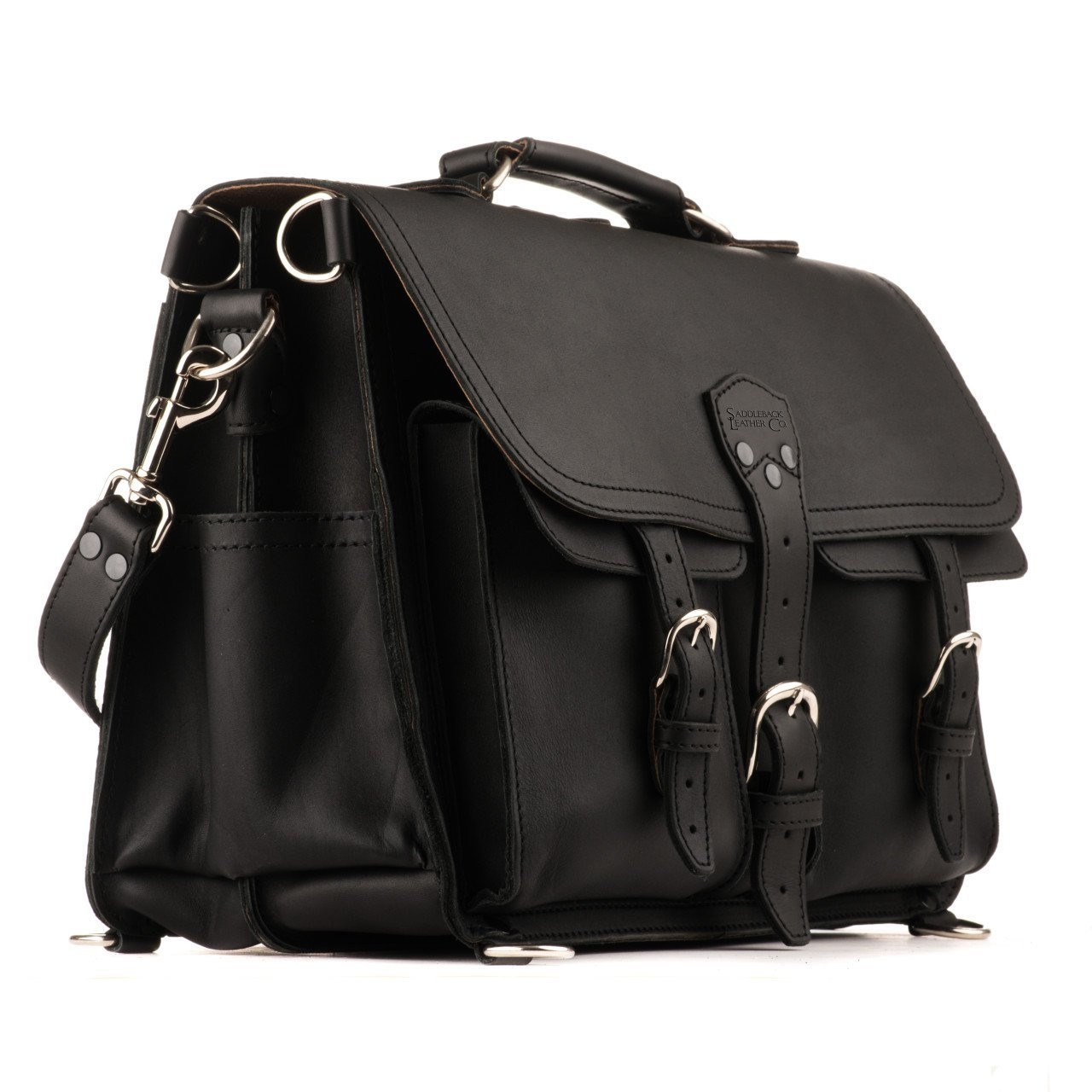 Leather Briefcase | Satchel Laptop Bag and Backpack | Saddleback