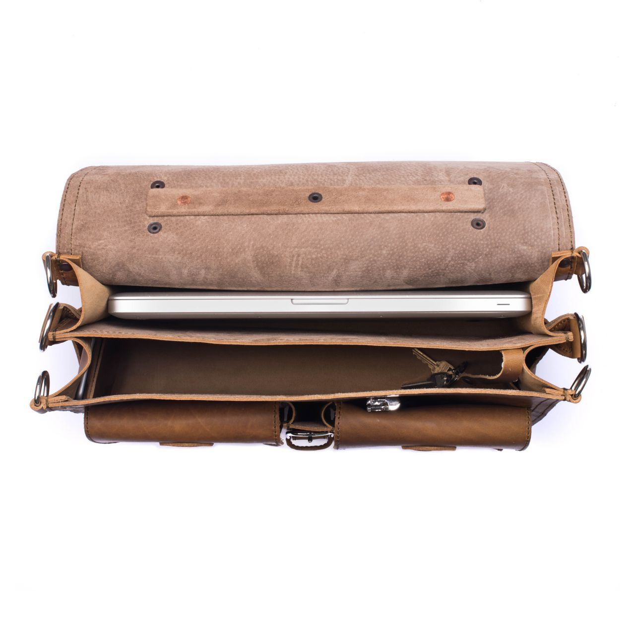 ナチュラルレザー　briefcase Leather Briefcase | Satchel Laptop Bag and Backpack | Saddleback