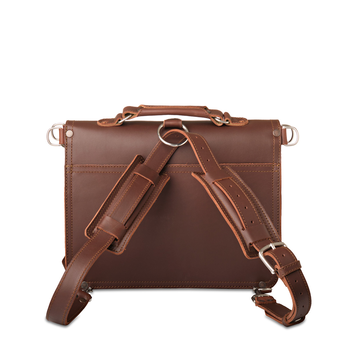briefcase backpack leather shoulder bag Women's Marlow Laptop Backpack in