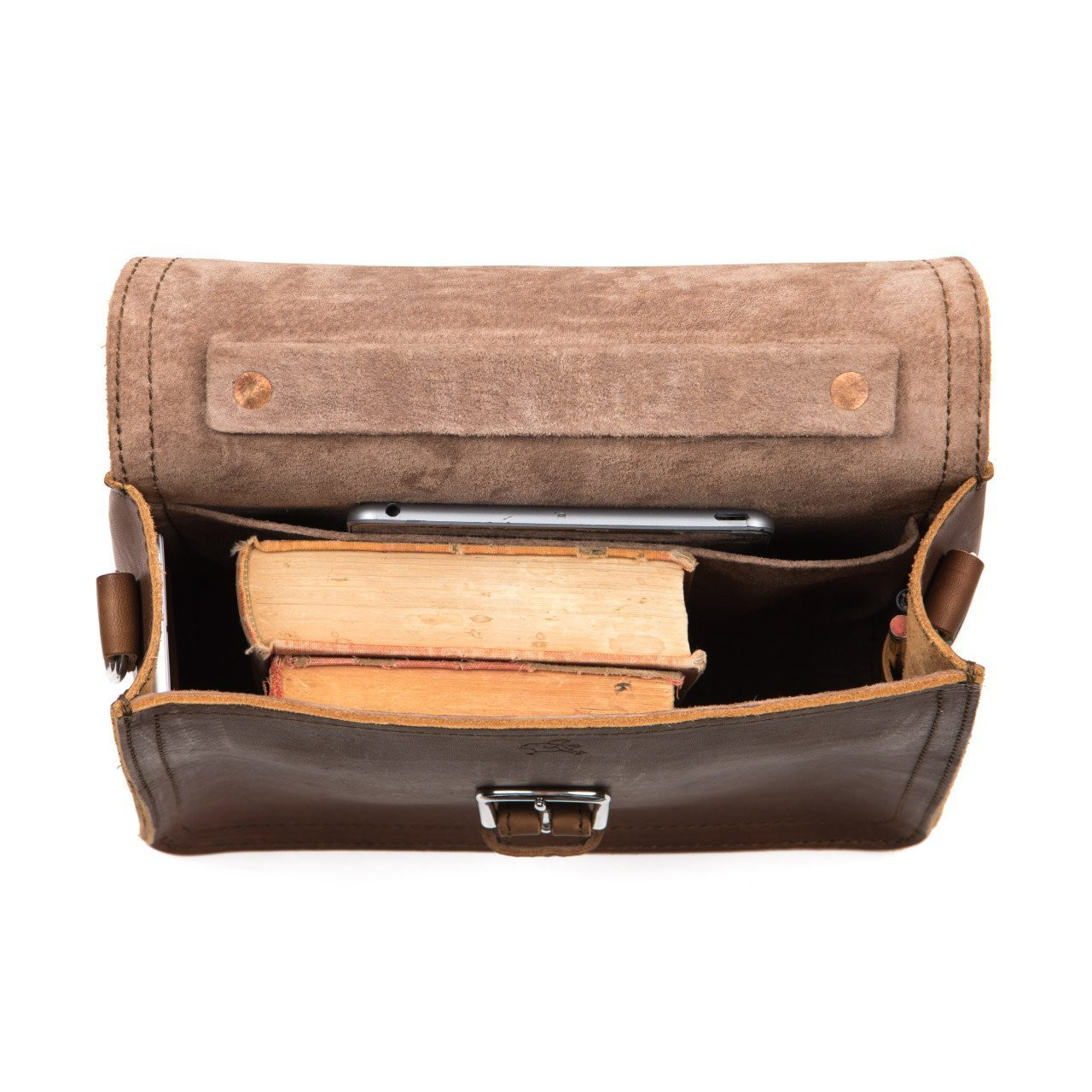 【 CALEE 】 STUDS LEATHER BODY BAG 25AW Leather Satchel | Quality Man Bag EDC Case for Men | Saddleback