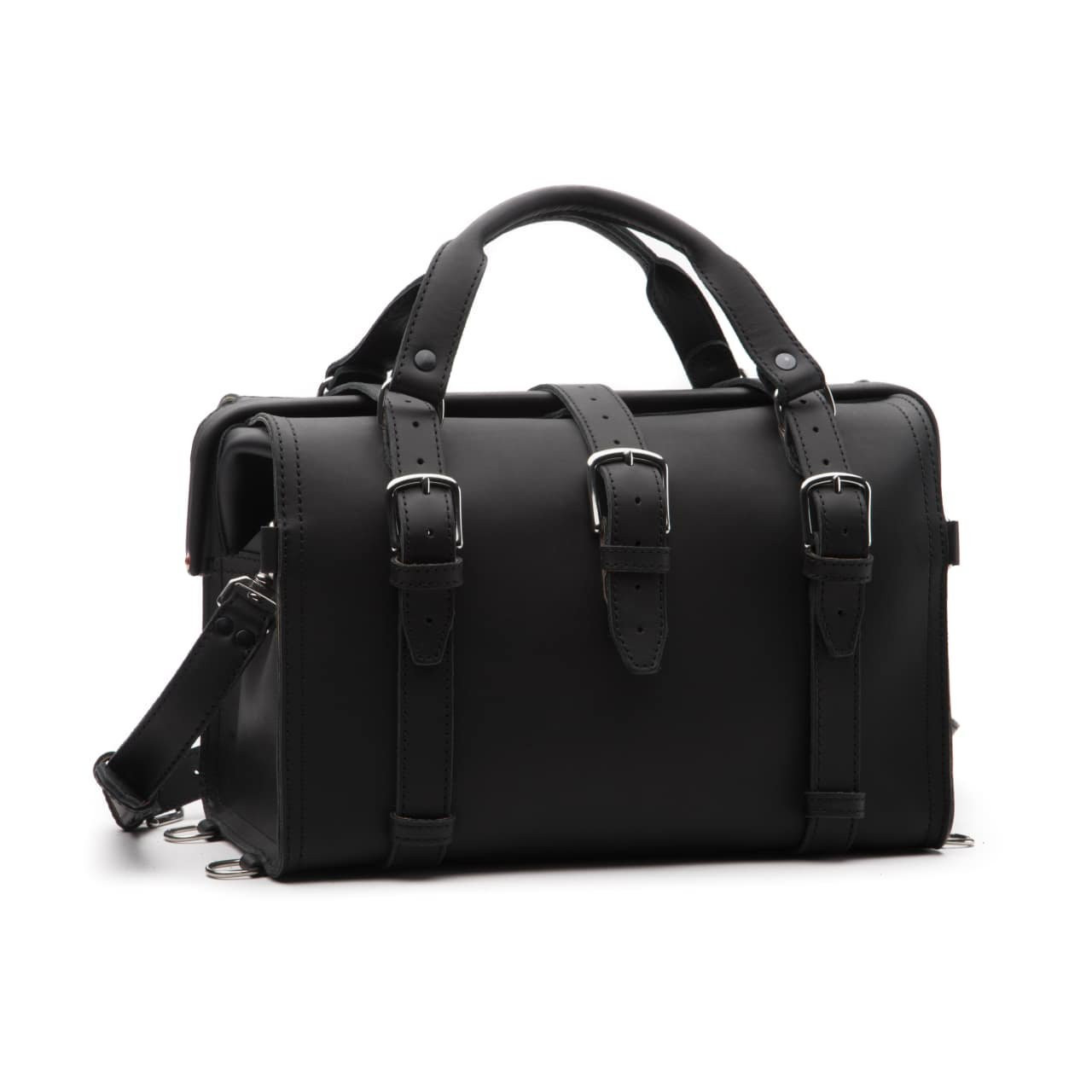 black overnight bag