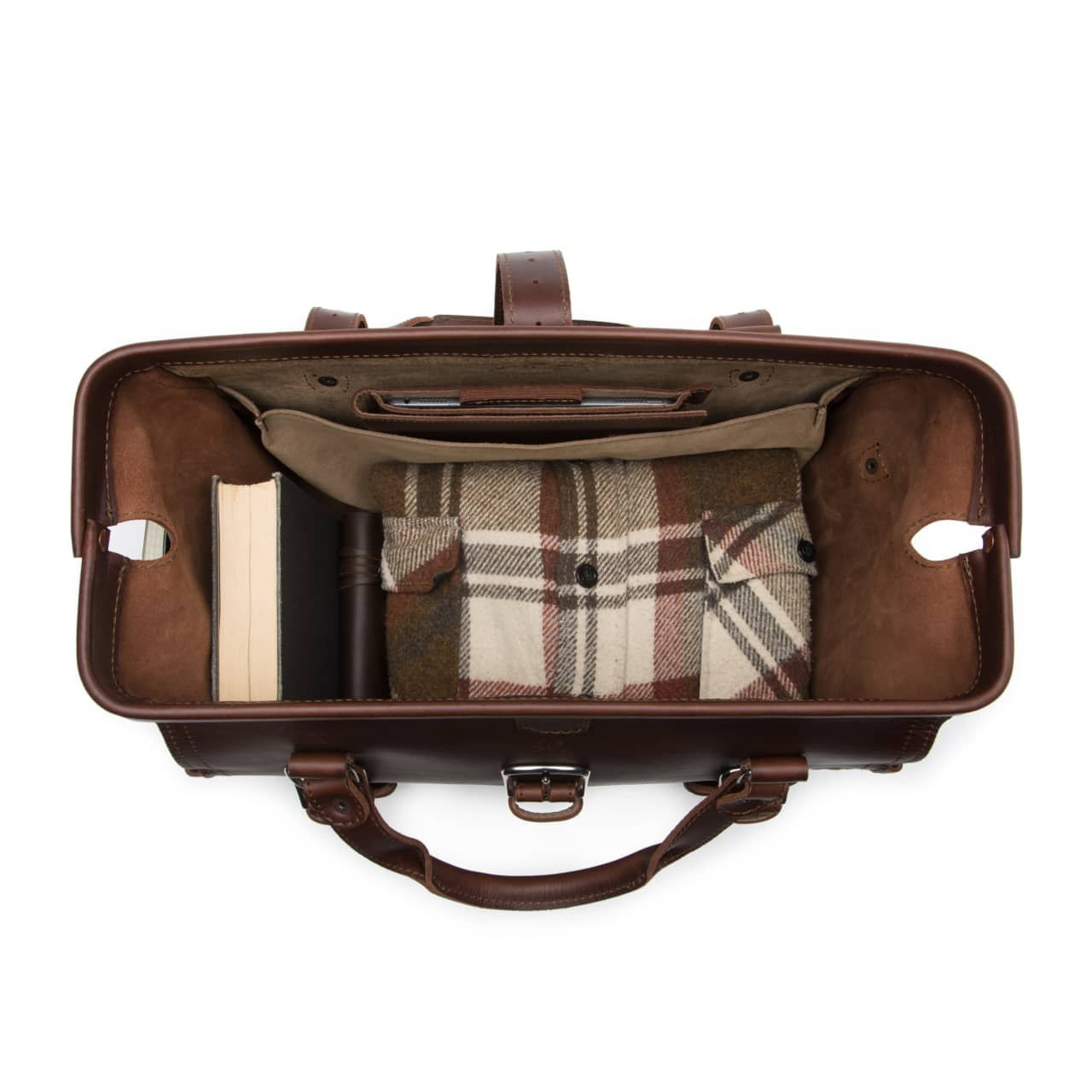 Leather Duffle Bag Men's Genuine Overnight Travel Saddleback