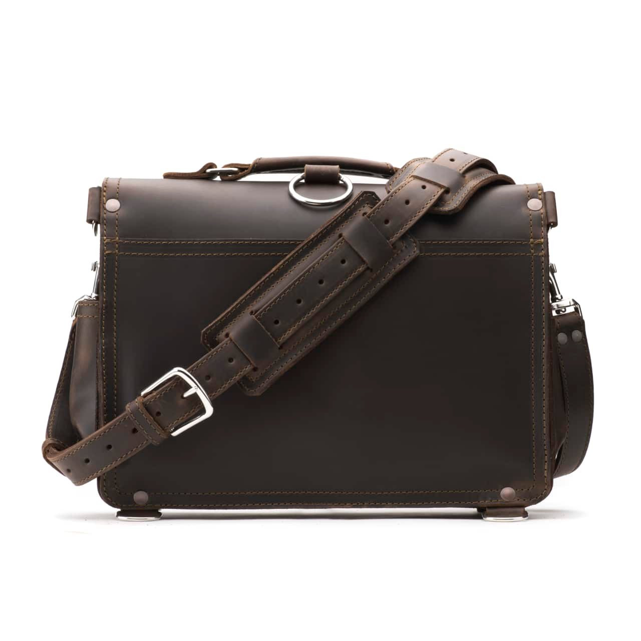 Slim Leather Briefcase - Thumbnail 2