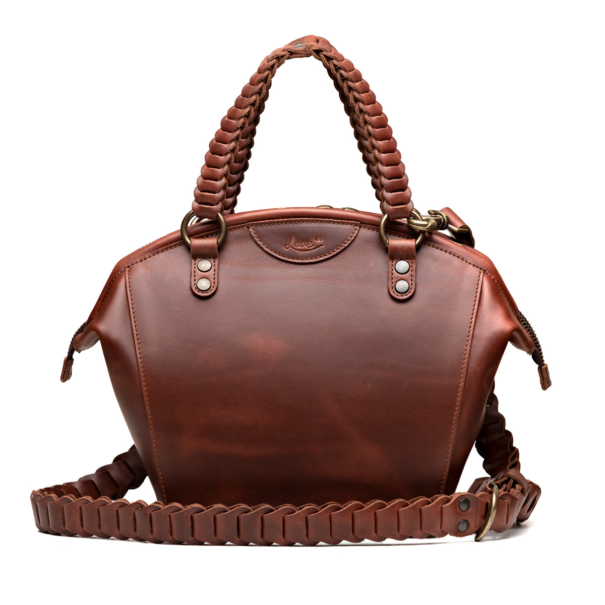 Dovetail Full Grain Leather Satchel | Love 41