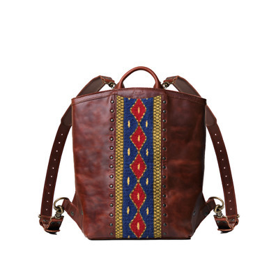 Suzette's Steals Lanita Leather Backpack - Chestnut - Thumbnail 4