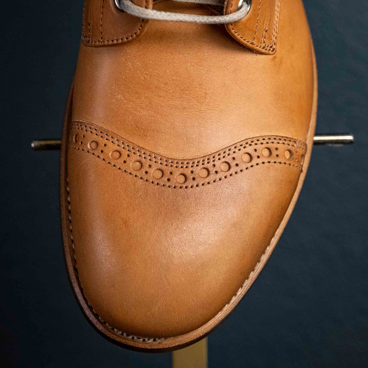 Officer's Boot English Tan Saddleback