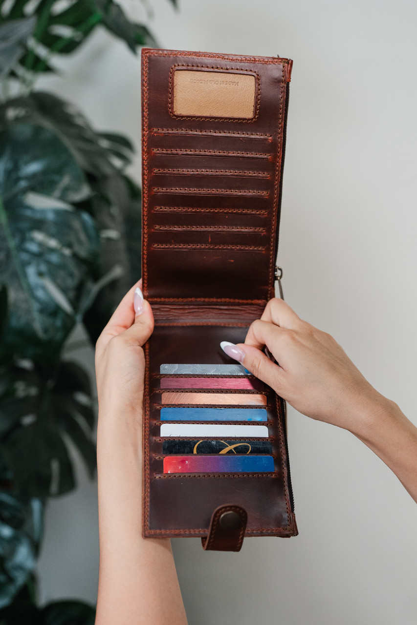 The Leather Long Wallet