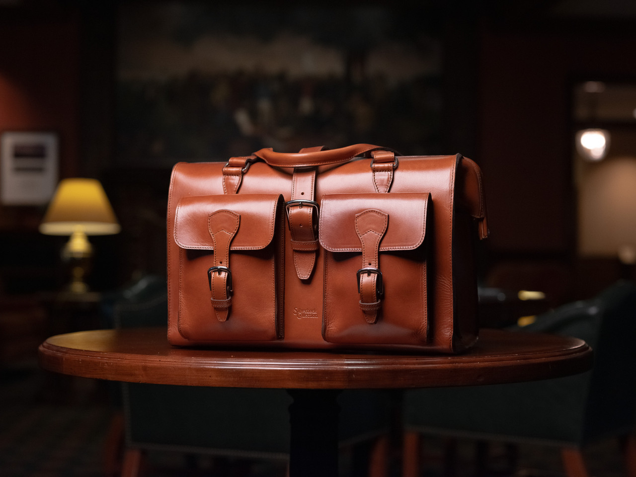 Full Grain Leather Briefcase - Black | Saddleback Leather