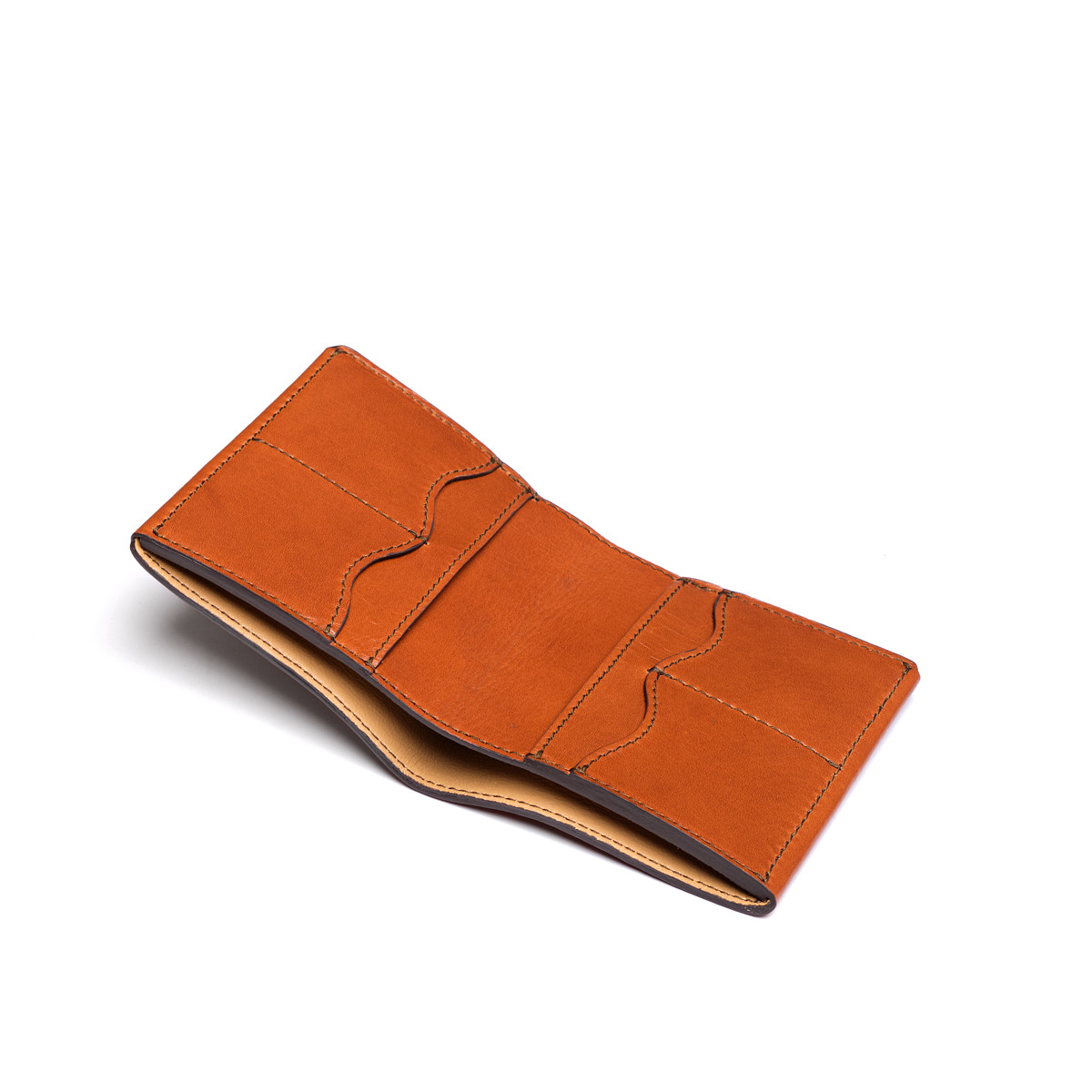 ｇｏｒｏ’ｓ  Saddled  Leather  W A L L E T Italian Leather Wallet for Men | Large Bifold Card and Cash with